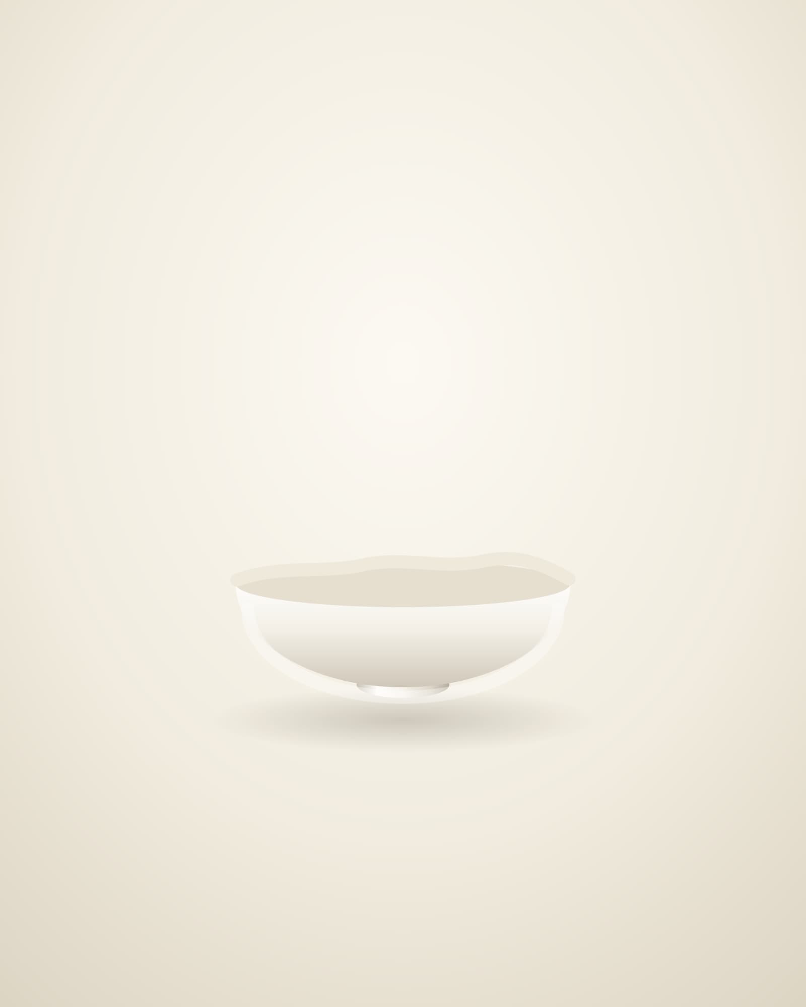 Cloud Bowl (云纹盏) — A low bowl with a hand-carved cloud rim, at home on any table.